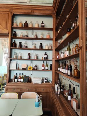 Inside at Le Botaniste in Ghent