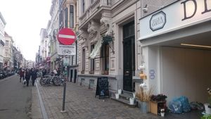 Outside at Le Botaniste in Ghent