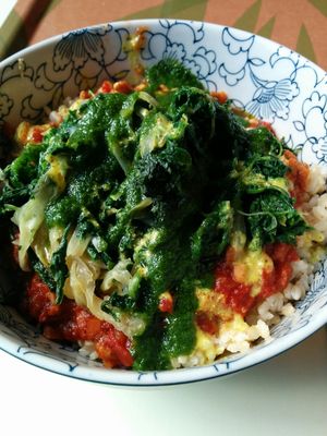 customized bowl meal at Le Botaniste in Ghent