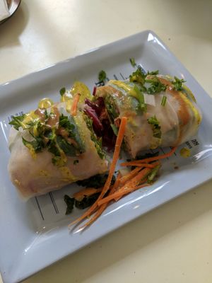 Spring roll at Le Botaniste in Ghent