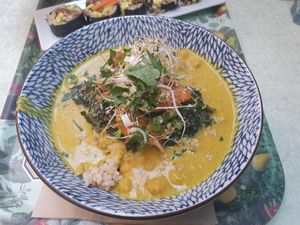 Super delicious curry 👌 at Le Botaniste in Ghent