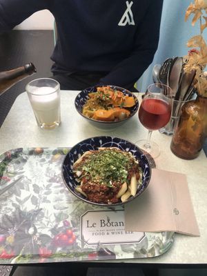 Pasta and Tangine  at Le Botaniste in Ghent