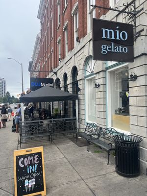   at Mio Gelato in Kingston
