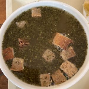 Soup  at Country Life Restaurant in Prague