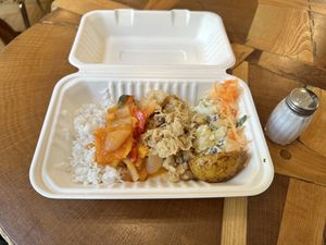 Around 180 kč / €7.50  at Country Life Restaurant in Prague