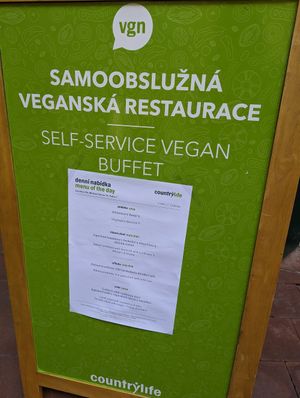  at Country Life Restaurant in Prague