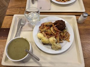 Menu of the day  at Country Life Restaurant in Prague