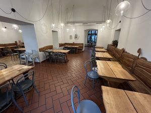 Inside  at Country Life Restaurant in Prague