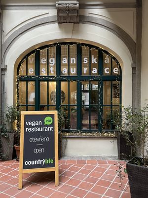   at Country Life Restaurant in Prague