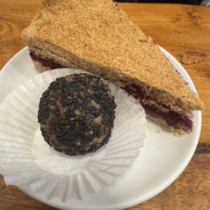 Chech Desserts   at Country Life Restaurant in Prague