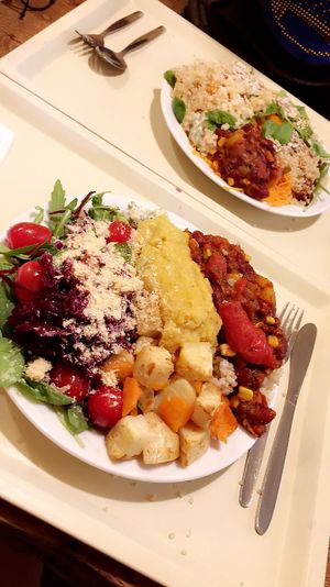 buffet  at Country Life Restaurant in Prague