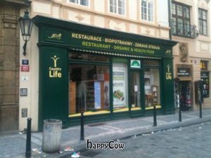 new signage 2013 at Country Life Restaurant in Prague