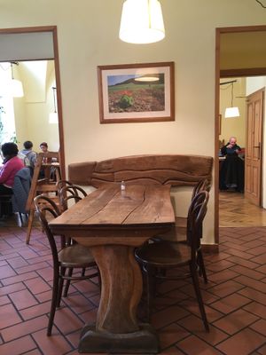 Inside  at Country Life Restaurant in Prague