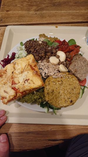 1kg of food. at Country Life Restaurant in Prague