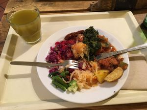 Great variety  at Country Life Restaurant in Prague