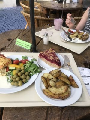 Food is really good  at Country Life Restaurant in Prague