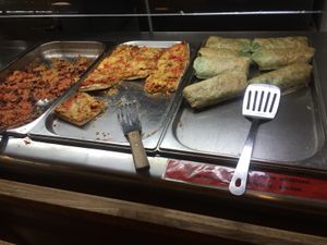 Pizza and burritos  at Country Life Restaurant in Prague