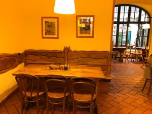 A very cosy atmoshere at Country Life Restaurant in Prague