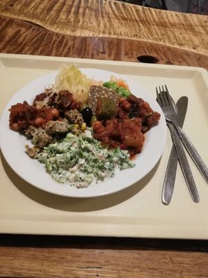 Food at Country Life Restaurant in Prague