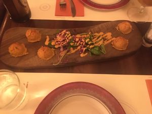 hummus for starter  at Matoni in Split