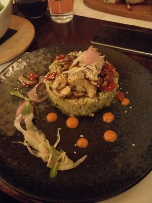 Vegan couscous dish at Matoni in Split