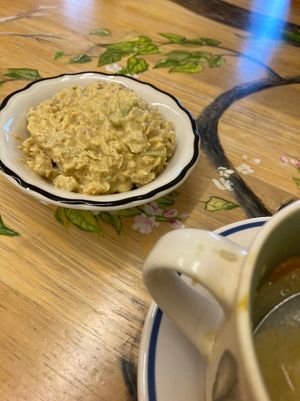 Chickpea salad -vegan  at Seasons' Eatings in Napoleon
