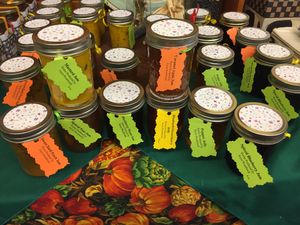 Locally made jams by Joyce Rosebrock. Amazing flavor combinations that you will surely enjoy at Seasons' Eatings in Napoleon