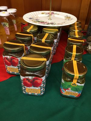 Chutney and pesto from Bittersweet Farms.   at Seasons' Eatings in Napoleon