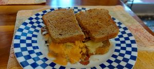 Vegan Reuben sandwich at Seasons' Eatings in Napoleon