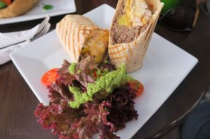 Vegan Wrap  at The Grassy Hopper  in Valletta