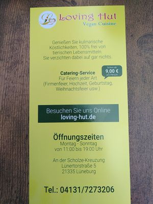  at Loving Hut in Lueneburg