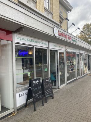   at Loving Hut in Lueneburg