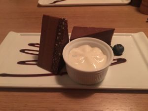 raw vegan choco cake at simpleRAW in Copenhagen