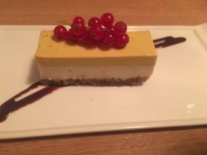 raw vegan lime cheesecake at simpleRAW in Copenhagen