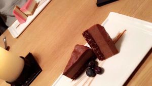 Raw cake at simpleRAW in Copenhagen