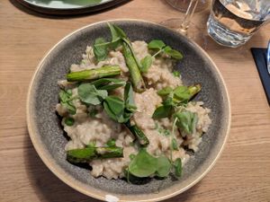 Risotto at simpleRAW in Copenhagen