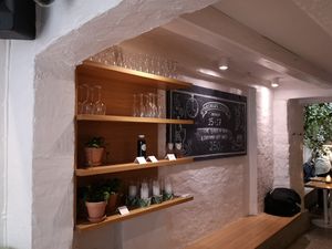 Inside at simpleRAW in Copenhagen