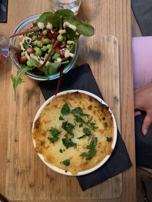Shepherds pie - main  at simpleRAW in Copenhagen
