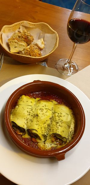 Canelloni at Fang i Aram in Menorca