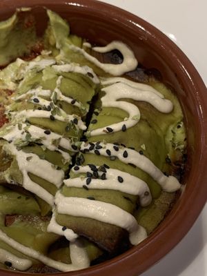 Canelones de berenjena   at Fang i Aram in Menorca