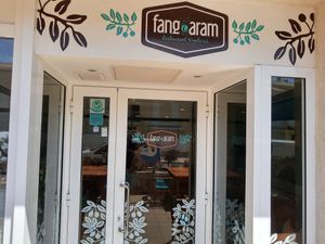 Front at Fang i Aram in Menorca