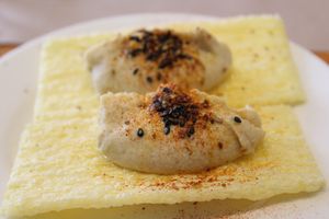 Hummus at Fang i Aram in Menorca