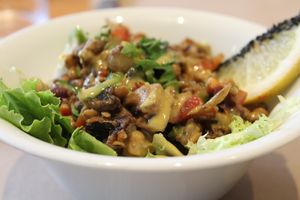 Ceviche de lentejas at Fang i Aram in Menorca