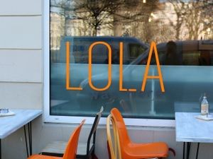 outside chairs :)  at LOLA was here in Berlin