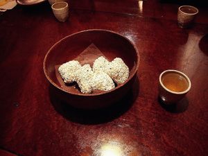 The dessert at SanChon Korean Temple Cooking - 산촌 사찰음식전문점 in Seoul