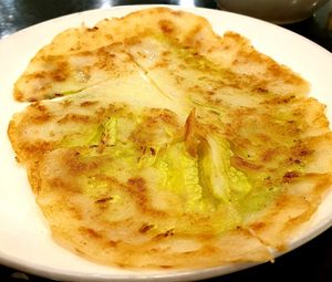 pancake at SanChon Korean Temple Cooking - 산촌 사찰음식전문점 in Seoul