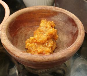 natto at SanChon Korean Temple Cooking - 산촌 사찰음식전문점 in Seoul