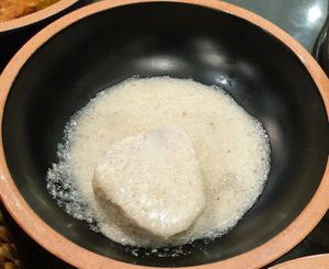 not sure....it was almost tasteless at SanChon Korean Temple Cooking - 산촌 사찰음식전문점 in Seoul