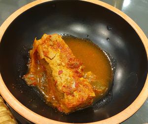 tofu at SanChon Korean Temple Cooking - 산촌 사찰음식전문점 in Seoul