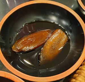 soaked in sweet soy at SanChon Korean Temple Cooking - 산촌 사찰음식전문점 in Seoul